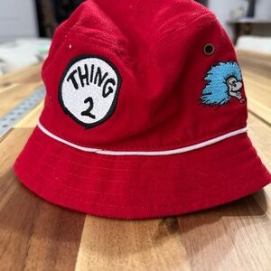 Universal Red Thing 1 & 2 Bucket Hat